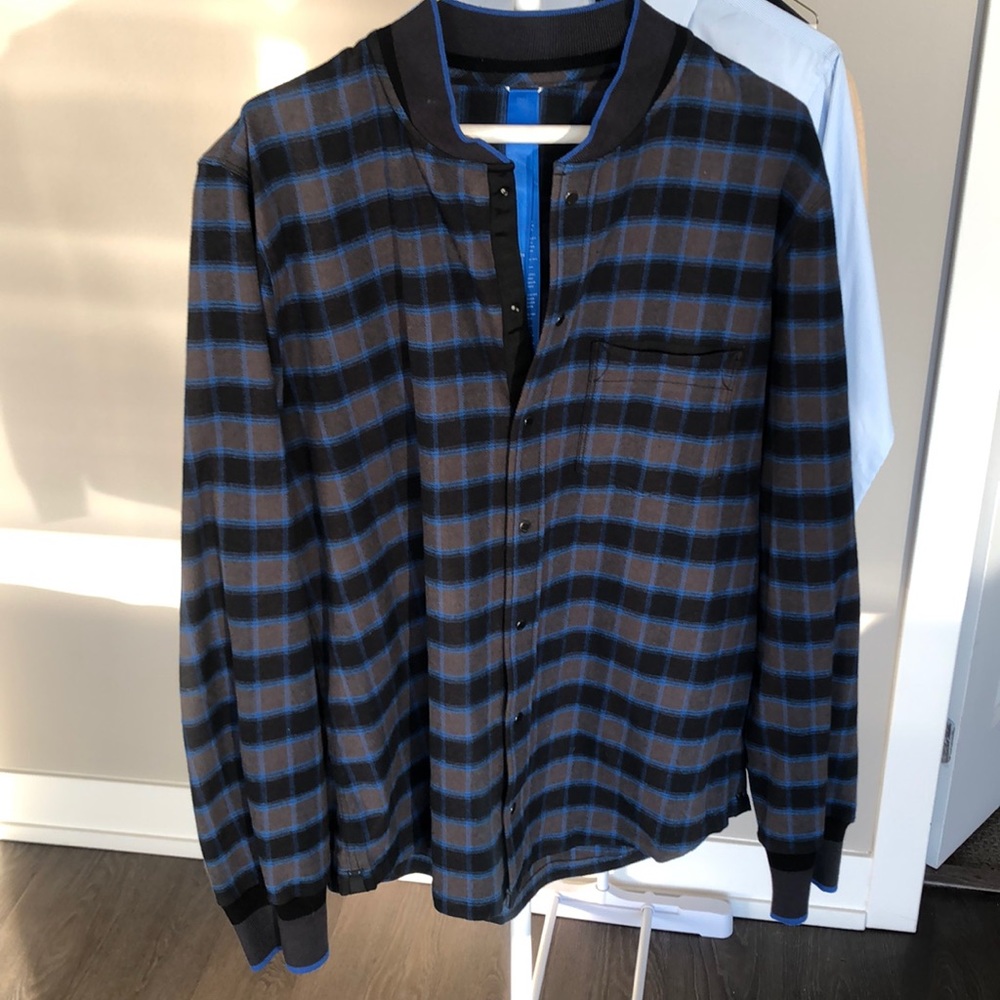 Kit and Ace blade collar shirt jacket